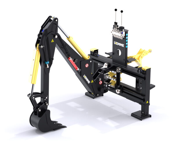 Retroescavatore per trattore E-AGRI