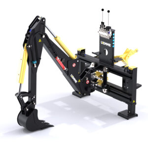 Retroescavatore per trattore E-AGRI